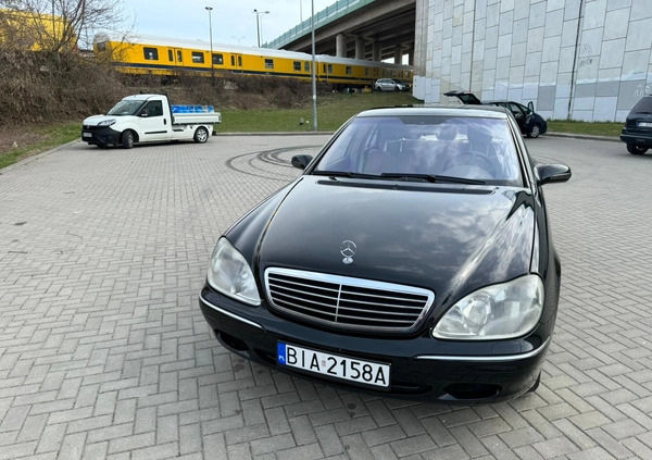 Mercedes-Benz Klasa S cena 34900 przebieg: 162000, rok produkcji 2000 z Białystok małe 781